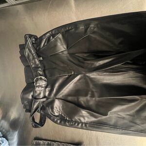 Blank NYC Black Belted Pants